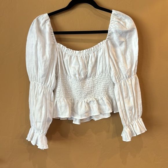 REFORMATION linen blouse - Picture 3 of 4